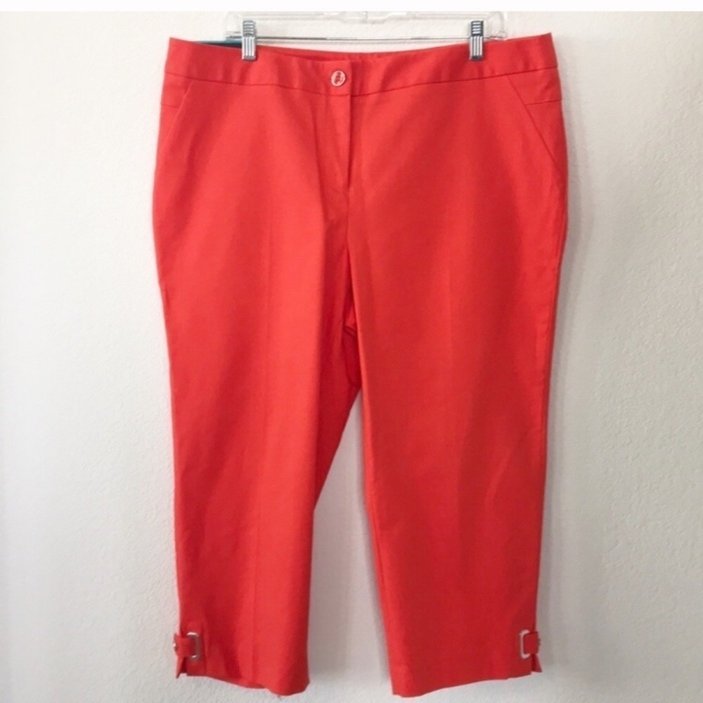 Rafaella cropped Capri curvy pants sz 16 NWT